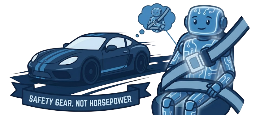 Safety gear, not horsepower